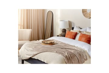 Pledd Bayburt Beige, 150x200 cm - Beige, 150x200 cm - Tekstiler - Pute & pledd - Tepper & pledd