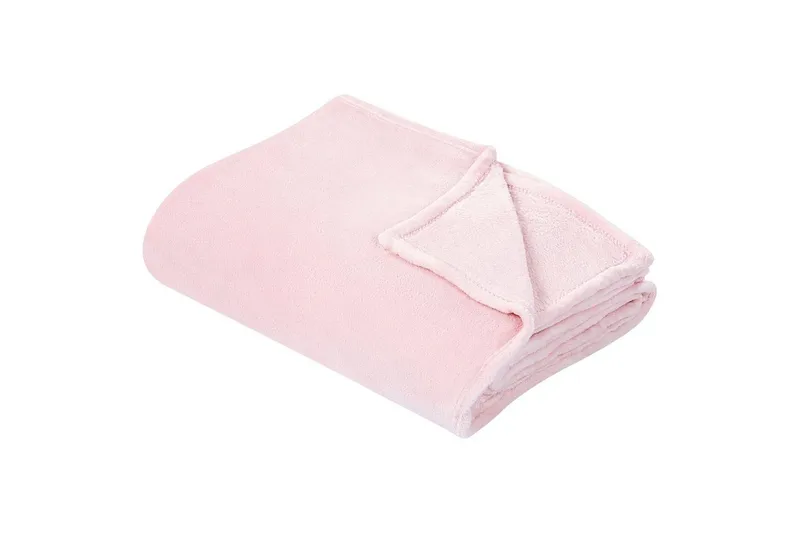 Pledd Bayburt Rosa, 200x220 cm - Rosa, 200x220 cm - Tekstiler - Pute & pledd - Tepper & pledd