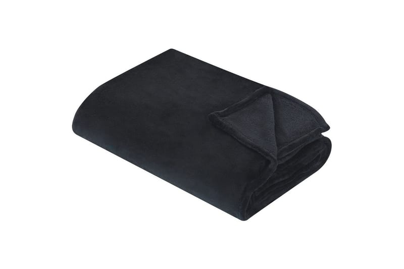 Pledd Bayburt Svart, 200x220 cm - Svart, 200x220 cm - Tekstiler - Pute & pledd - Tepper & pledd
