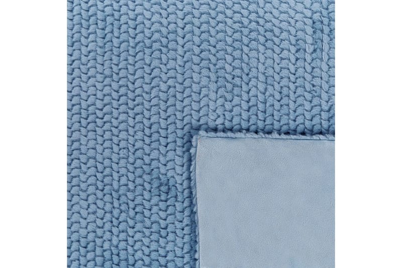 Pledd Bjas Blå, 150x200 cm - Blå, 150x200 cm - Tekstiler - Pute & pledd - Tepper & pledd