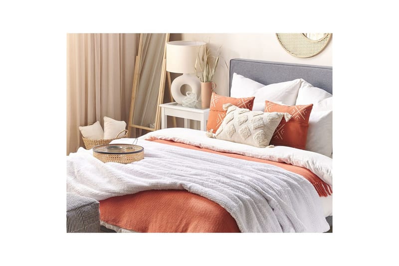 Pledd Bjas Hvit, 150x200 cm - Hvit, 150x200 cm - Tekstiler - Pute & pledd - Tepper & pledd