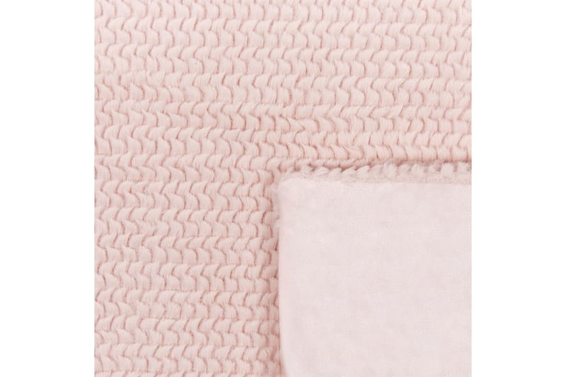 Pledd Bjas Rosa, 150x200 cm - Rosa, 150x200 cm - Tekstiler - Pute & pledd - Tepper & pledd