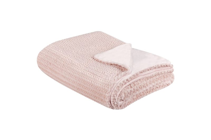 Pledd Bjas Rosa, 150x200 cm - Rosa, 150x200 cm - Tekstiler - Pute & pledd - Tepper & pledd