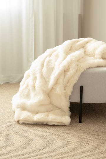 Pledd Bubble 150x220 cm - Krem - Tekstiler - Pute & pledd - Tepper & pledd