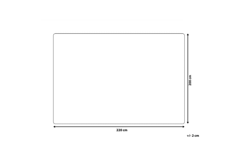 Pledd Chaab Grå, 200x220 cm - Grå, 200x220 cm - Tekstiler - Pute & pledd - Tepper & pledd