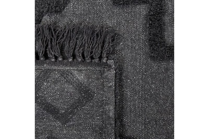 Pledd Chack Grå/svart, 220x240 cm - Grå/svart, 220x240 cm - Tekstiler - Pute & pledd - Tepper & pledd