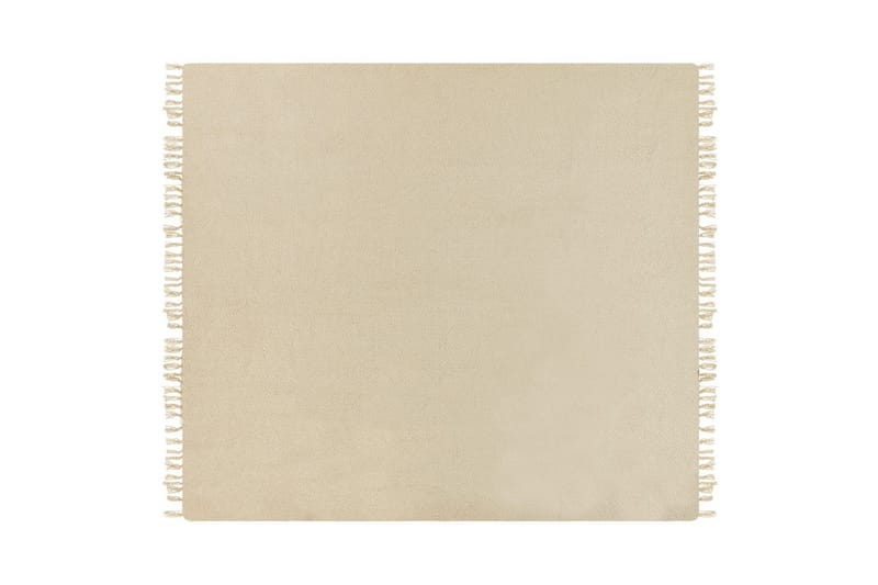 Pledd Chaohani Beige, 220x240 cm - Beige, 220x240 cm - Tekstiler - Pute & pledd - Tepper & pledd