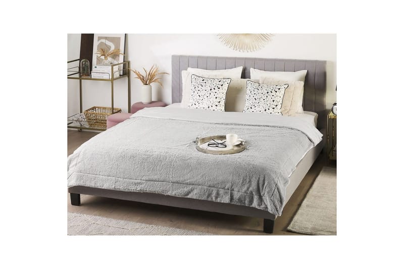 Pledd Gelik Lys grå - Lys grå - Tekstiler - Pute & pledd - Tepper & pledd