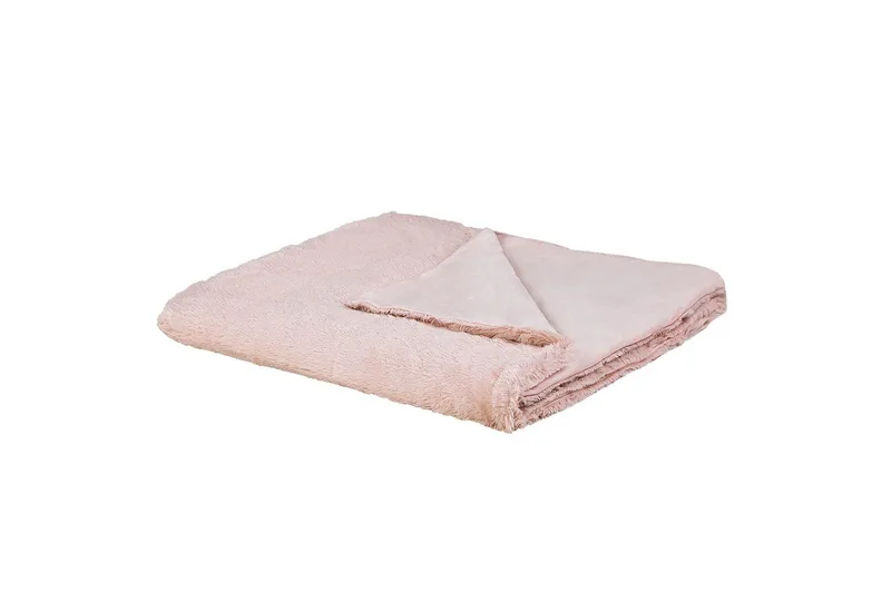 Pledd Gelik Rosa - Rosa - Tekstiler - Pute & pledd - Tepper & pledd