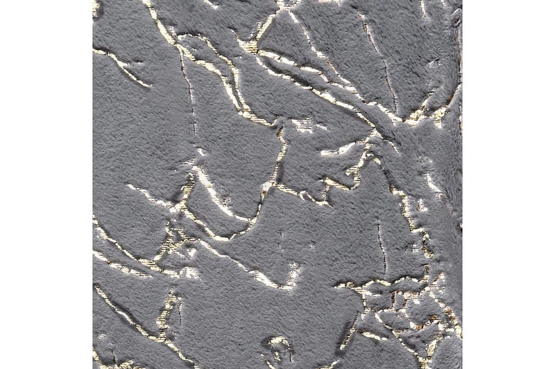 Pledd Godavari Grå/gull, 130x180 cm - Grå/gull, 130x180 cm - Tekstiler - Pute & pledd - Tepper & pledd