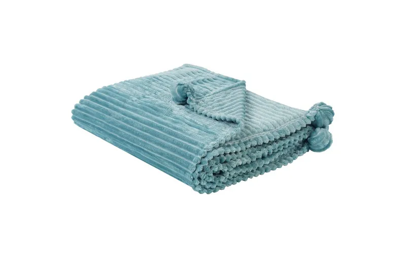 Pledd Kaweri Grønn - Grønn - Tekstiler - Pute & pledd - Tepper & pledd