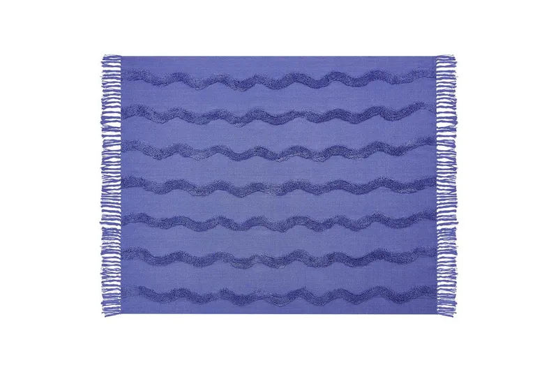 Pledd Khari Fiolett - Fiolett - Tekstiler - Pute & pledd - Tepper & pledd