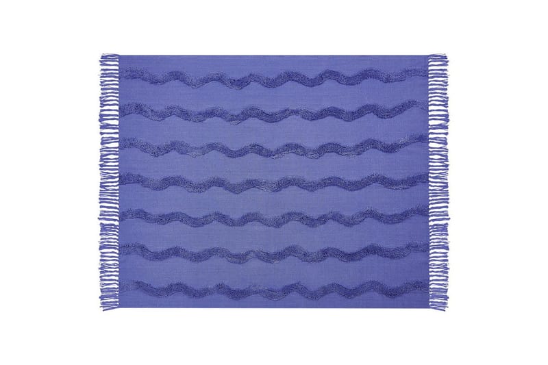 Pledd Khari Fiolett - Fiolett - Tekstiler - Pute & pledd - Tepper & pledd