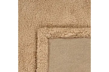 Pledd Mirge Beige - Beige - Tekstiler - Pute & pledd - Tepper & pledd