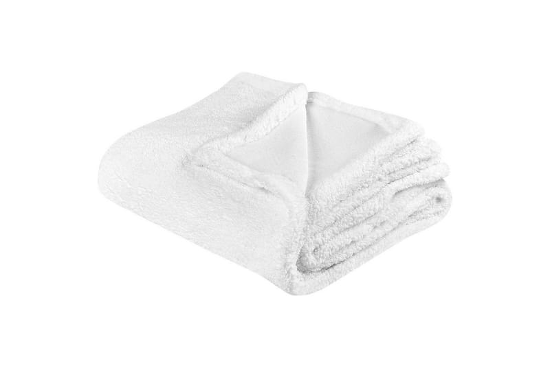 Pledd Mirge Hvit - Hvit - Tekstiler - Pute & pledd - Tepper & pledd