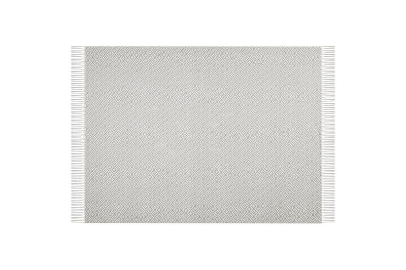 Pledd Mityal Beige/grå - Beige/grå - Tekstiler - Pute & pledd - Tepper & pledd