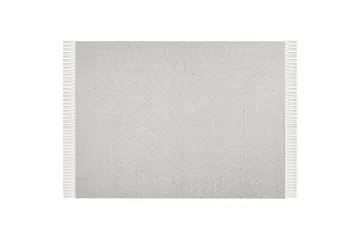 Pledd Mityal Beige/grå - Beige/grå - Tekstiler - Pute & pledd - Tepper & pledd