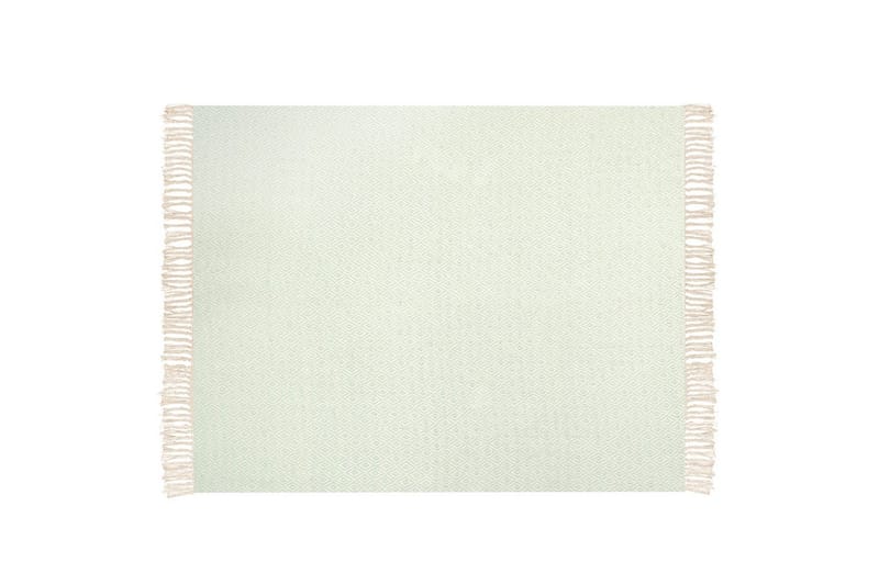 Pledd Mityal Grønn/beige - Grønn/beige - Tekstiler - Pute & pledd - Tepper & pledd
