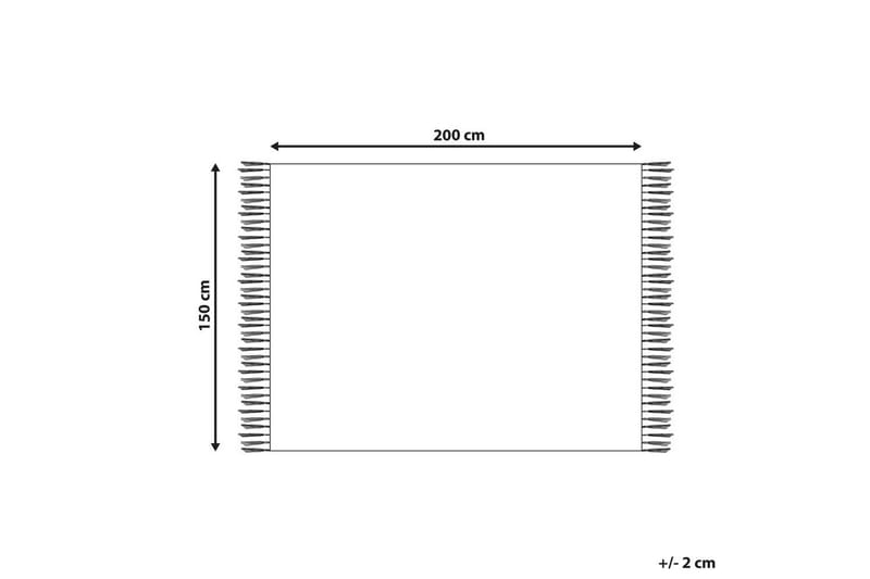 Pledd Najuy 150x200 cm - 150x200 cm - Tekstiler - Pute & pledd - Tepper & pledd