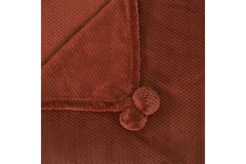 Pledd Saitler Brun, 200x220 cm - Brun, 200x220 cm - Tekstiler - Pute & pledd - Tepper & pledd