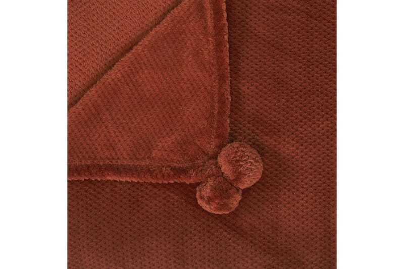 Pledd Saitler Brun, 200x220 cm - Brun, 200x220 cm - Tekstiler - Pute & pledd - Tepper & pledd