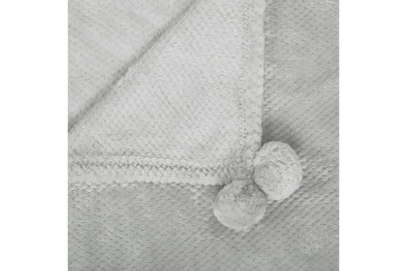 Pledd Saitler Grå, 200x220 cm - Grå, 200x220 cm - Tekstiler - Pute & pledd - Tepper & pledd