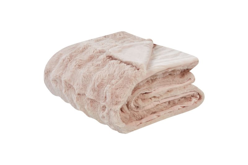 Pledd Salka Rosa, 200x220 cm - Rosa, 200x220 cm - Tekstiler - Pute & pledd - Tepper & pledd