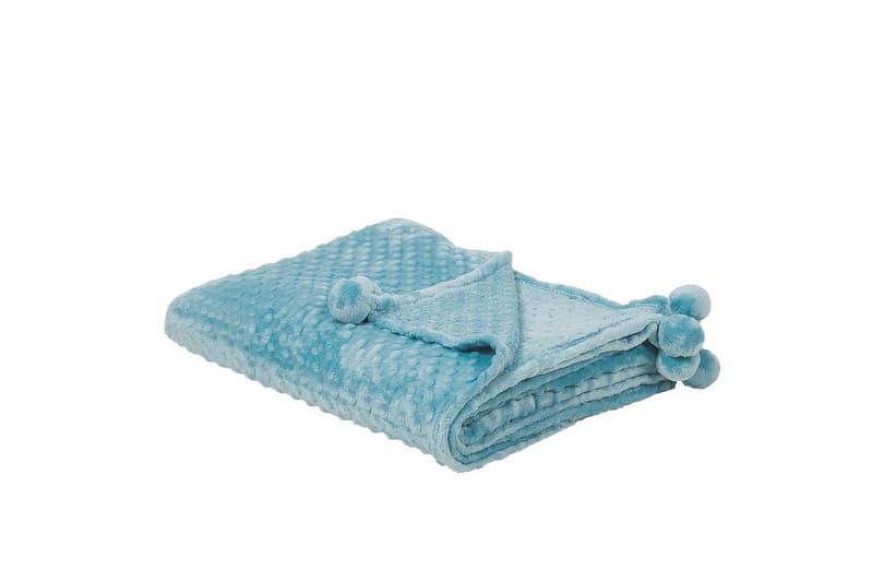 Pledd Samur Blå, 150x200 cm - Blå, 150x200 cm - Tekstiler - Pute & pledd - Tepper & pledd