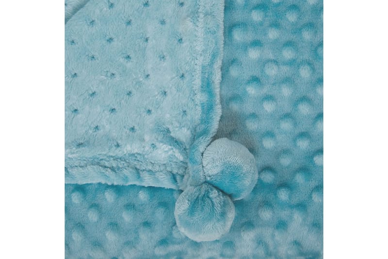 Pledd Samur Blå, 200x220 cm - Blå, 200x220 cm - Tekstiler - Pute & pledd - Tepper & pledd