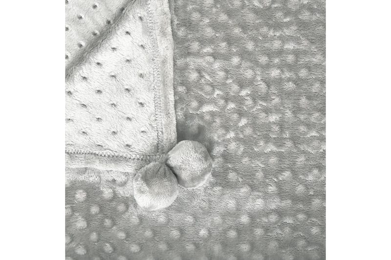 Pledd Samur Grå, 200x220 cm - Grå, 200x220 cm - Tekstiler - Pute & pledd - Tepper & pledd