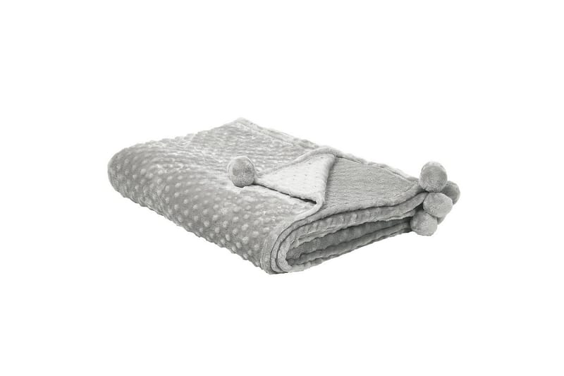 Pledd Samur Grå, 200x220 cm, Grå, 200x220 cm