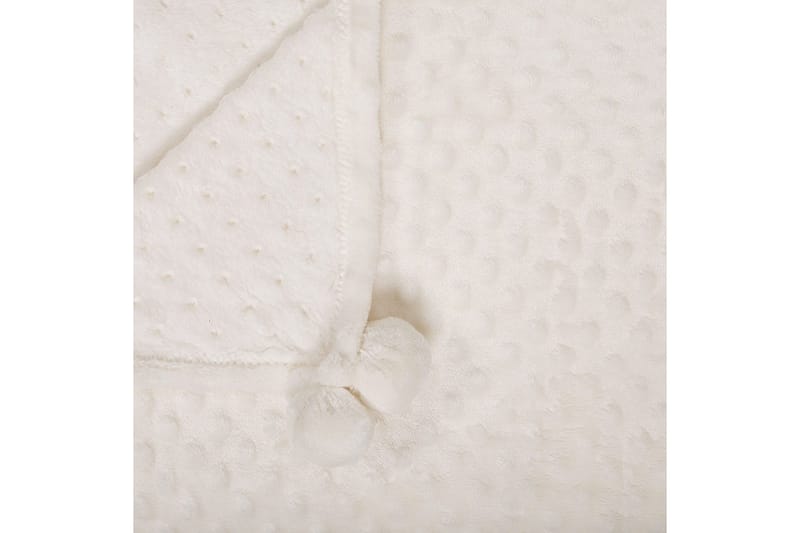 Pledd Samur Hvit, 150x200 cm - Hvit, 150x200 cm - Tekstiler - Pute & pledd - Tepper & pledd