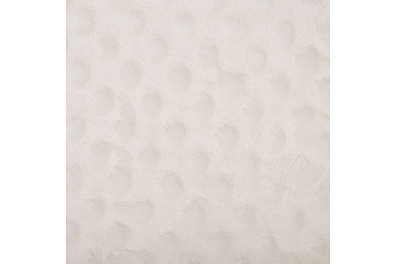 Pledd Samur Hvit, 200x220 cm - Hvit, 200x220 cm - Tekstiler - Pute & pledd - Tepper & pledd