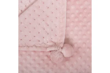 Pledd Samur Rosa, 200x220 cm - Rosa, 200x220 cm - Tekstiler - Pute & pledd - Tepper & pledd