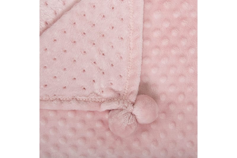 Pledd Samur Rosa, 200x220 cm - Rosa, 200x220 cm - Tekstiler - Pute & pledd - Tepper & pledd