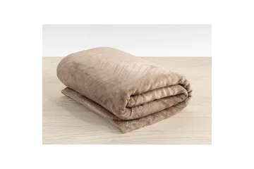 Pledd Sherpa 130 x 170 cm - Lin - Tekstiler - Pute & pledd - Tepper & pledd