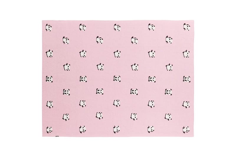 Pledd Talokan Rosa/svart/hvit - Rosa/svart/hvit - Tekstiler - Pute & pledd - Tepper & pledd