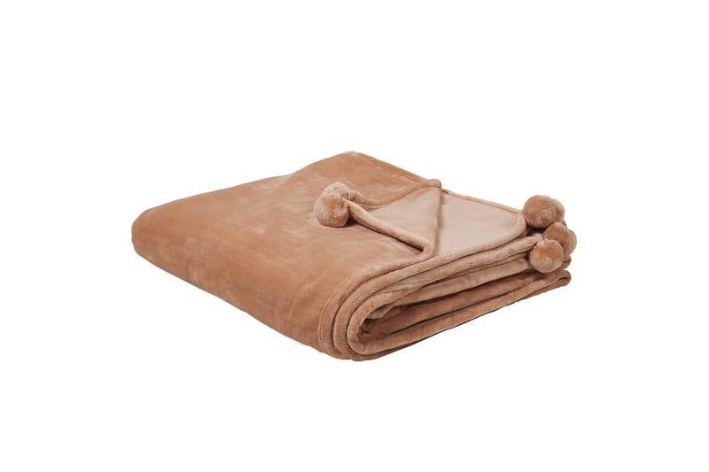Pledd Terke Brun - Brun - Tekstiler - Pute & pledd - Tepper & pledd