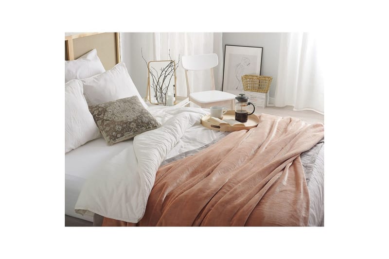 Pledd Terke Brun - Brun - Tekstiler - Pute & pledd - Tepper & pledd