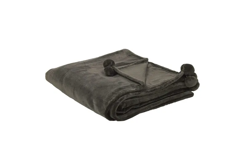 Pledd Terke Grå - Grå - Tekstiler - Pute & pledd - Tepper & pledd