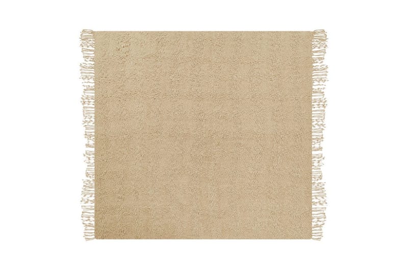 Pledd Vella Beige, 220x240 cm - Beige, 220x240 cm - Tekstiler - Pute & pledd - Tepper & pledd