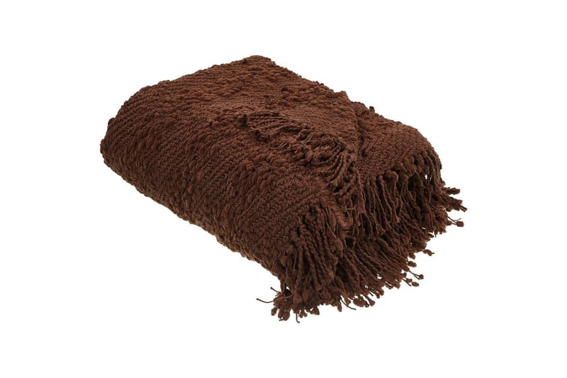 Pledd Vella Brun, 220x240 cm - Brun, 220x240 cm - Tekstiler - Pute & pledd - Tepper & pledd