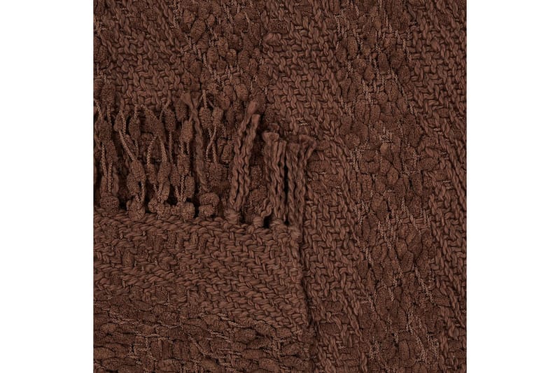 Pledd Vella Brun, 220x240 cm - Brun, 220x240 cm - Tekstiler - Pute & pledd - Tepper & pledd