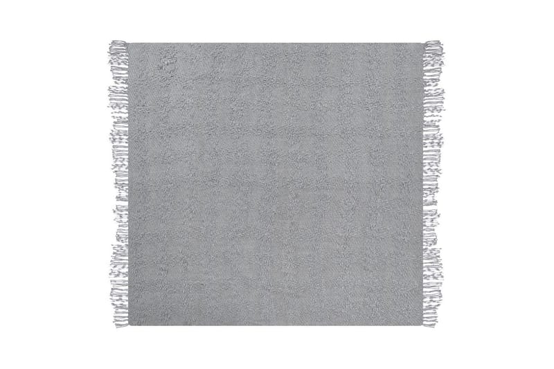 Pledd Vella Grå, 200x220 cm - Grå, 200x220 cm - Tekstiler - Pute & pledd - Tepper & pledd