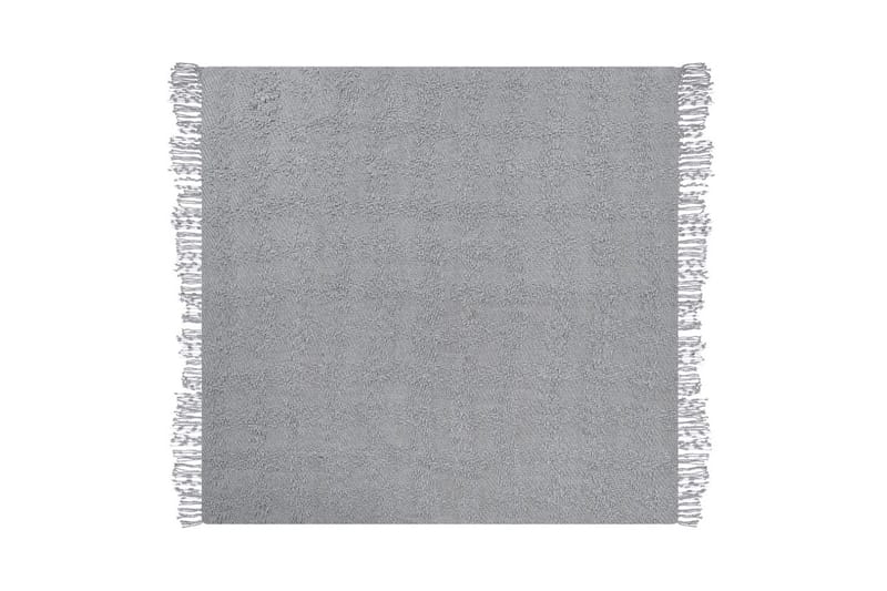 Pledd Vella Grå, 220x240 cm - Grå, 220x240 cm - Tekstiler - Pute & pledd - Tepper & pledd