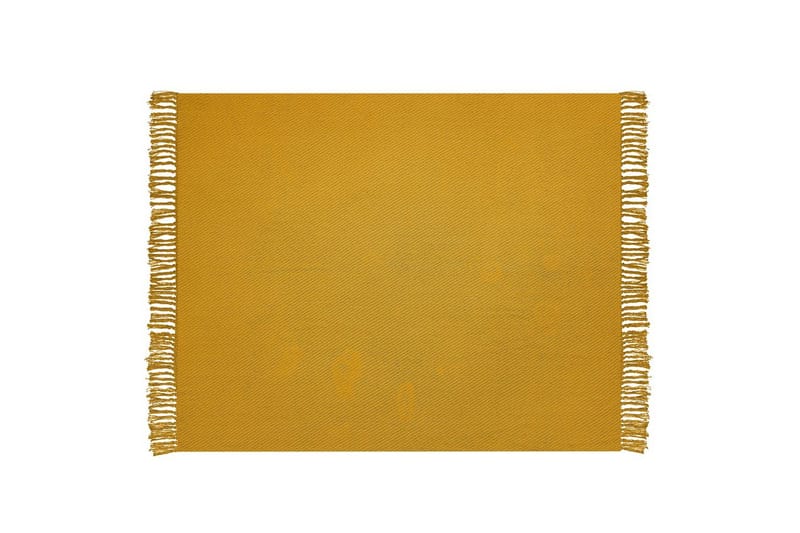 Pledd Yarsa Gul - Gul - Tekstiler - Pute & pledd - Tepper & pledd