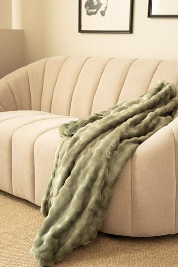 Pledd Pom Pom 130x170 cm - Grønn - Tekstiler - Pute & pledd - Tepper & pledd