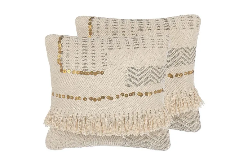 Prydnadskuddar Beige