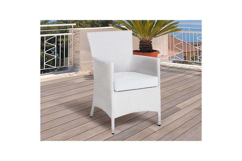 Putevar Italy Hvit - Hvit - Hagemøbler - Puter - Utendørstrekk