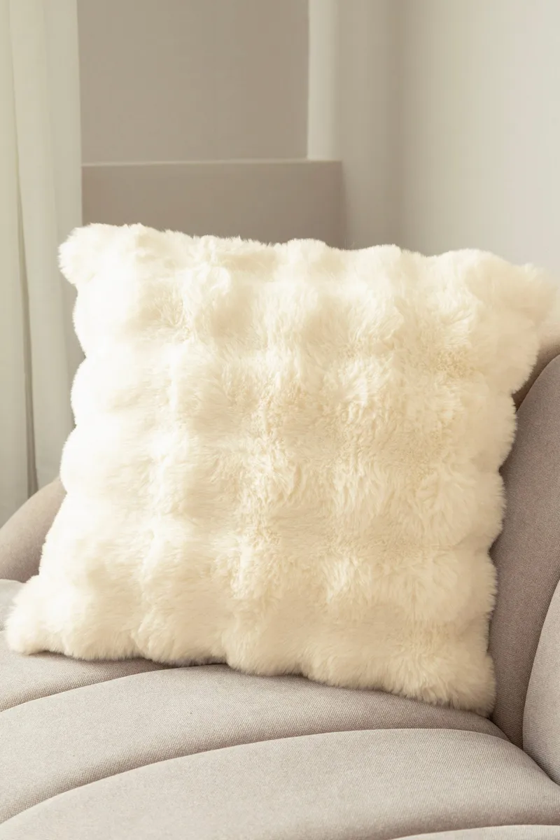 Pyntepute Bubble 50x50 cm - Krem - Tekstiler - Pute & pledd - Pynteputer